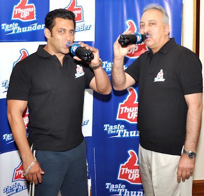 Thums Up gets into Salman's cyberspace